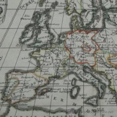 Arte: MAPA DE EUROPA DE NICOLAS DE FER, 1689