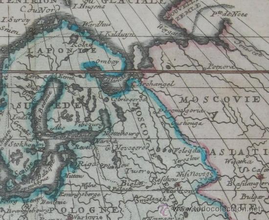 Arte: Mapa de Europa, Bion, 1710 - Foto 4