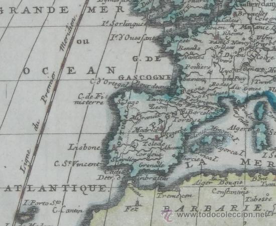 Arte: Mapa de Europa, Bion, 1710 - Foto 5