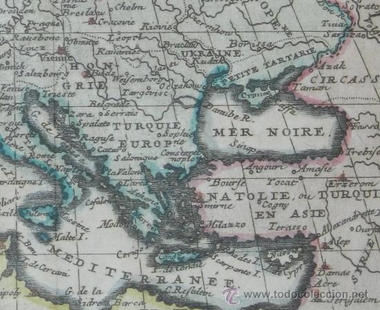Arte: Mapa de Europa, Bion, 1710 - Foto 6