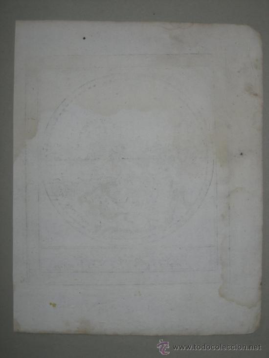 Arte: Mapa del hemisferio este, Bodenehr, 1704 - Foto 5
