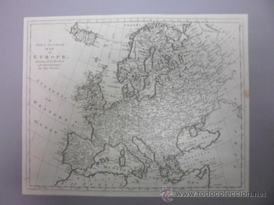 Arte: Mapa de Europa, 1770, Bowen - Foto 1