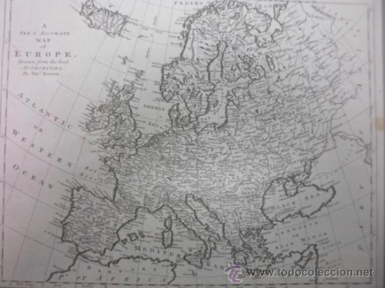 Arte: Mapa de Europa, 1770, Bowen - Foto 2