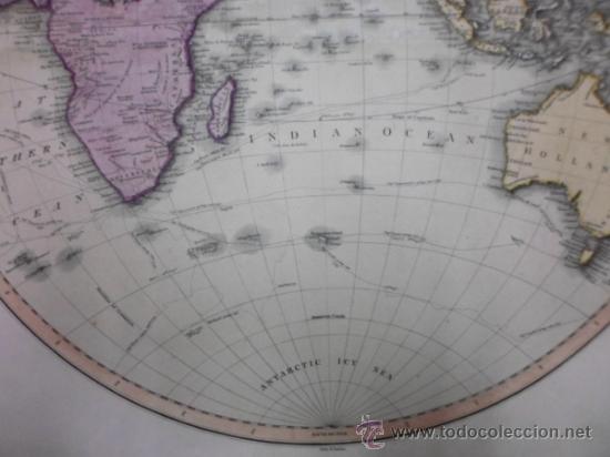 Arte: Gran mapa del Hemisferio Este, 1814, Thomson - Foto 7
