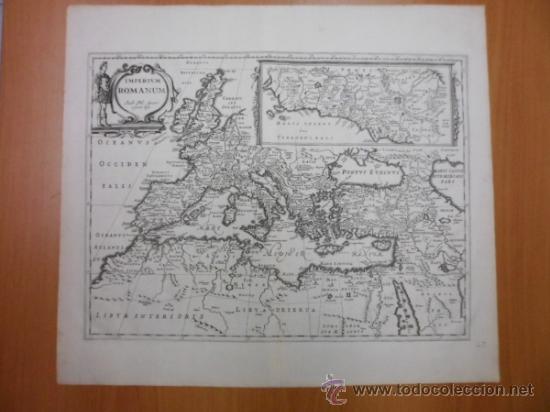 Arte: Gran mapa del Imperio romano, 1690, Philippe Briet - Foto 1