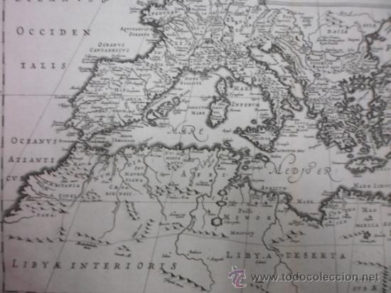 Arte: Gran mapa del Imperio romano, 1690, Philippe Briet - Foto 6