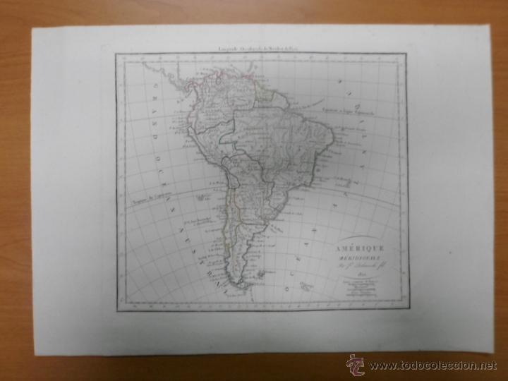 Mapa De Sudámerica 1822 Delamarche Comprar Cartografía Antigua Hasta S Xix En 7660