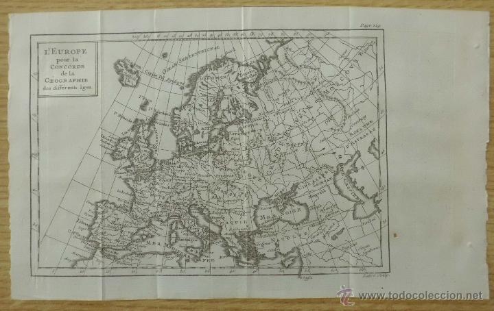Arte: Mapa de Europa, 1785.Pluche - Foto 2