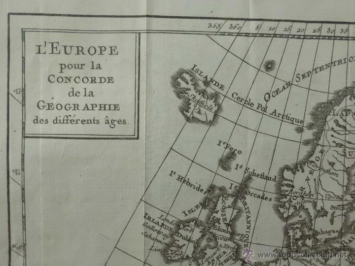 Arte: Mapa de Europa, 1785.Pluche - Foto 5