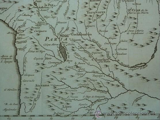 Arte: Mapa de Per&uacute;, 1771. Bellin - Foto 2
