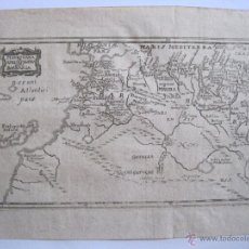 Arte: MAPA DEL NORTE DE ÁFRICA ANTIGUA, 1680. CLUVER