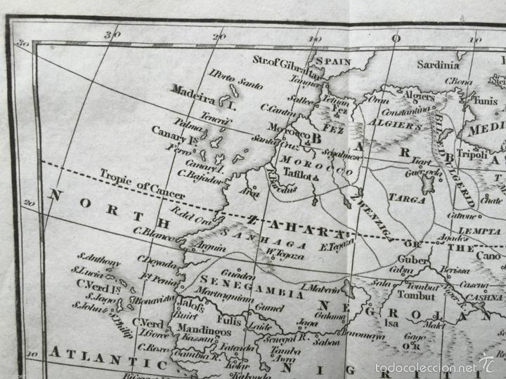 Arte: Mapa de &Aacute;frica, 1770. An&oacute;nimo - Foto 4