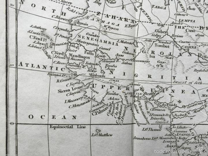 Arte: Mapa de &Aacute;frica, 1770. An&oacute;nimo - Foto 5