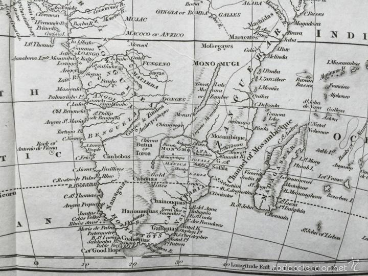 Arte: Mapa de &Aacute;frica, 1770. An&oacute;nimo - Foto 8