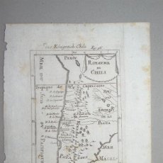 Arte: MAPA DE CHILE Y ARGENTINA (AMÉRICA), 1780. MALLET. Lote 65094547