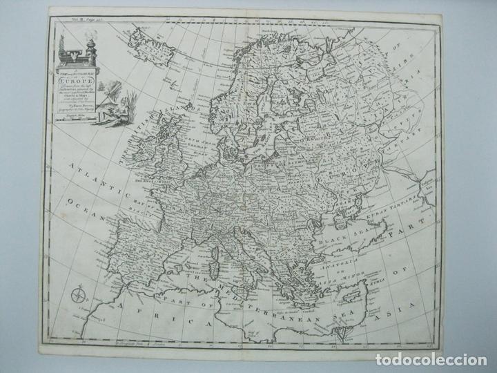 Arte: Mapa de Europa, 1748. Bowen - Foto 1