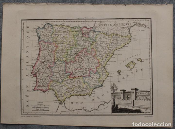 Mapa De España Y Portugal 1812 Malte Brunla Comprar Cartografía Antigua Hasta S Xix En 9718