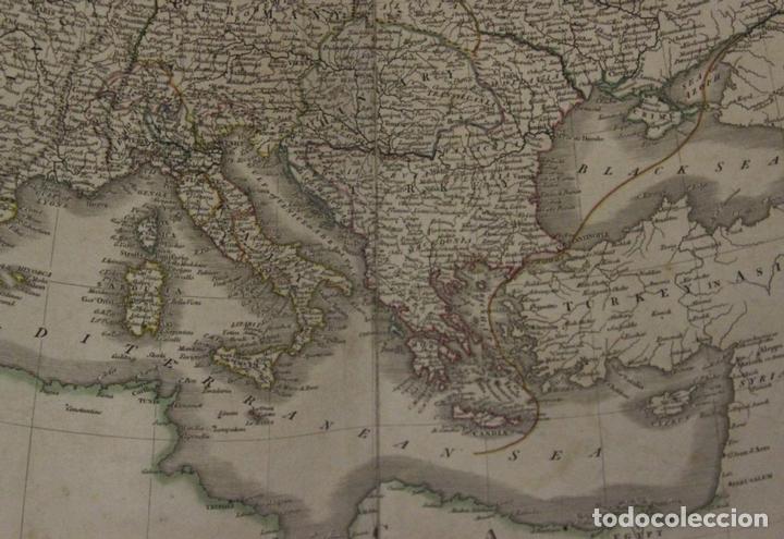 Arte: Mapa de Europa, 1804. John Cary - Foto 4