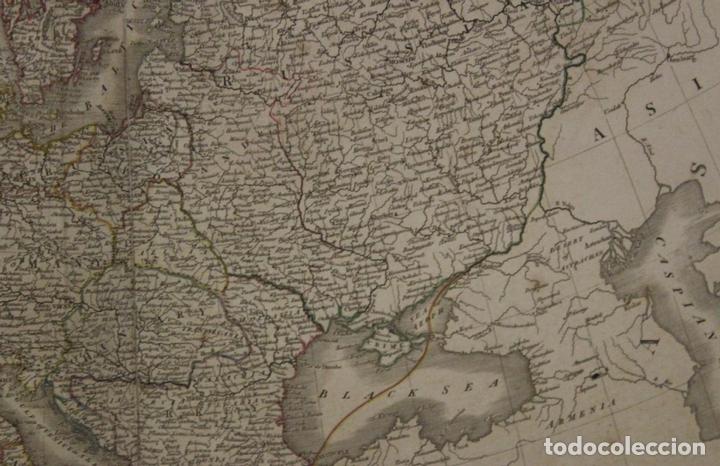 Arte: Mapa de Europa, 1804. John Cary - Foto 5