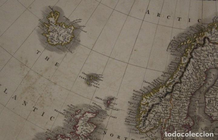 Arte: Mapa de Europa, 1804. John Cary - Foto 7