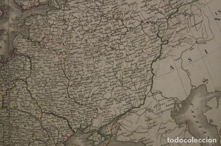 Arte: Mapa de Europa, 1804. John Cary - Foto 11
