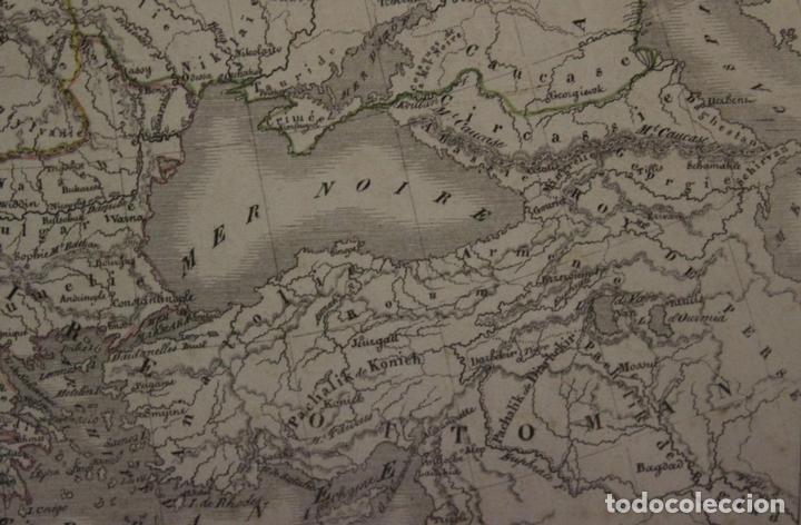 Arte: Mapa de Europa, 1823. An&oacute;nimo - Foto 5