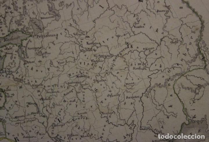 Arte: Mapa de Europa, 1823. An&oacute;nimo - Foto 8