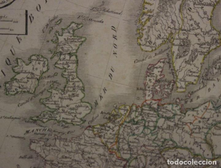 Arte: Mapa de Europa, 1823. An&oacute;nimo - Foto 9