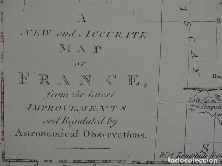 Arte: Mapa de Francia, (1790). Bowen - Foto 5