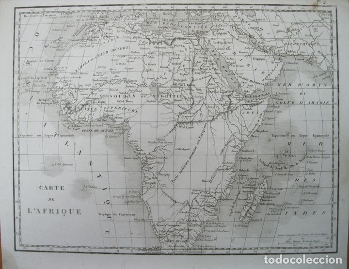 Arte: Mapa de &Aacute;frica, 1850. An&oacute;nimo - Foto 1