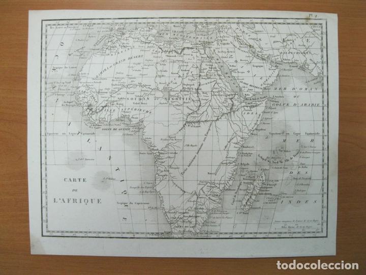 Arte: Mapa de &Aacute;frica, 1850. An&oacute;nimo - Foto 2