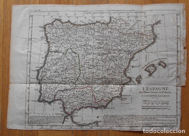 Mapa De España Antigua Representa Epoca Romana Comprar Cartografía Antigua Hasta S Xix En 2255