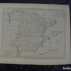 Arte: MAPA DE ESPAÑA, 1790. BOWEN /BARLOW. Lote 86118988