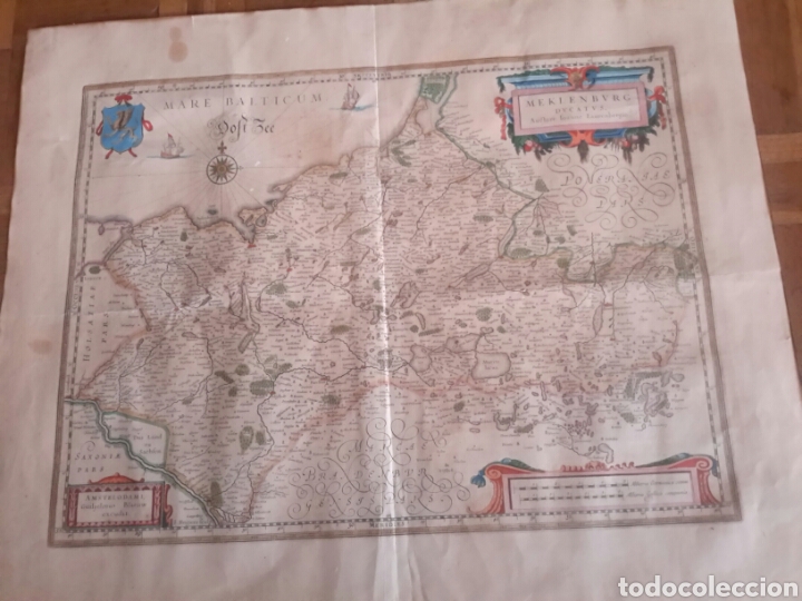 Arte: Mapa del siglo XVII - Foto 1