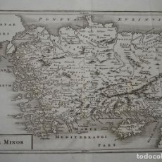 Arte: MAPA DE TURQUÍA Y LA ISLA DE CHIPRE ( ASIA), 1700. CLÜVER. Lote 93629550