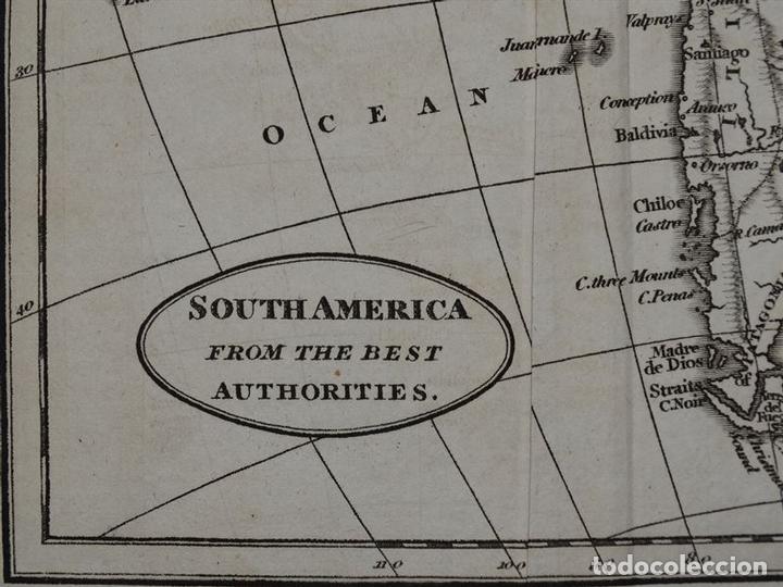 Arte: Mapa de Am&eacute;rica del Sur,  circa 1820. - Foto 3