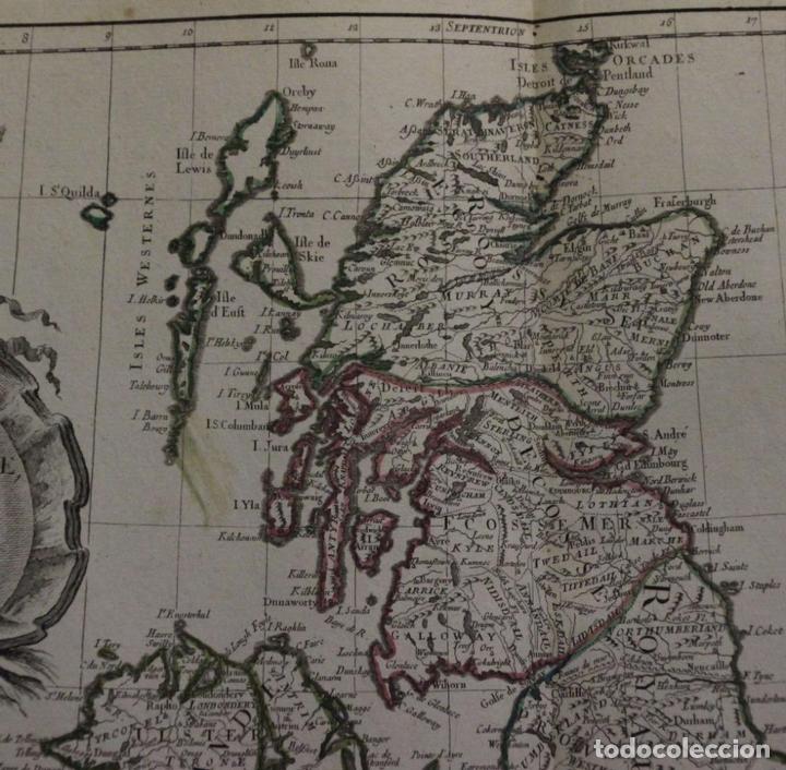 Arte: Mapa de las Islas Brit&aacute;nicas, 1781. Janvier - Foto 3