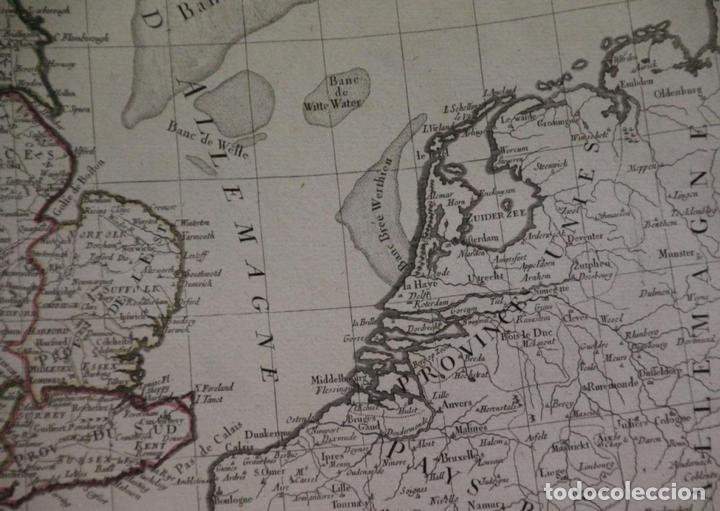 Arte: Mapa de las Islas Brit&aacute;nicas, 1781. Janvier - Foto 12