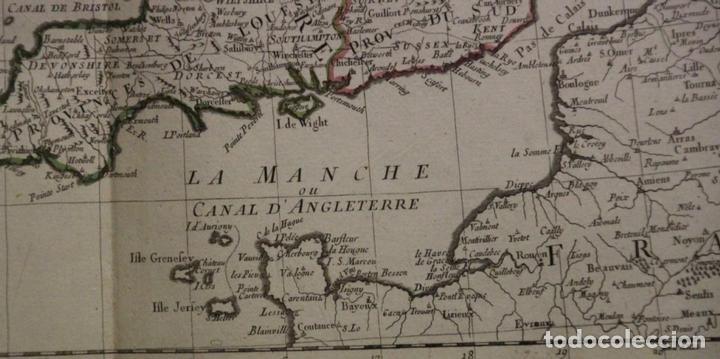 Arte: Mapa de las Islas Brit&aacute;nicas, 1781. Janvier - Foto 14