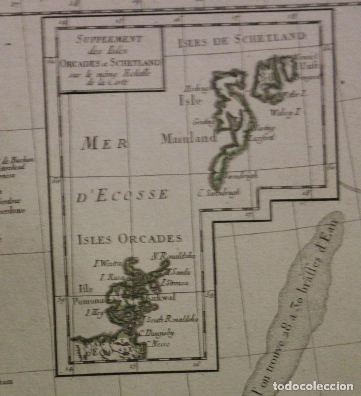 Arte: Mapa de las Islas Brit&aacute;nicas, 1781. Janvier - Foto 15