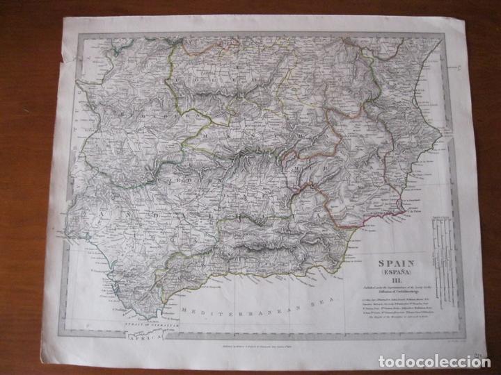 mapa del sureste de españa Mapa del sureste de españa, 1832. walker/sduk   Vendido en Venta 