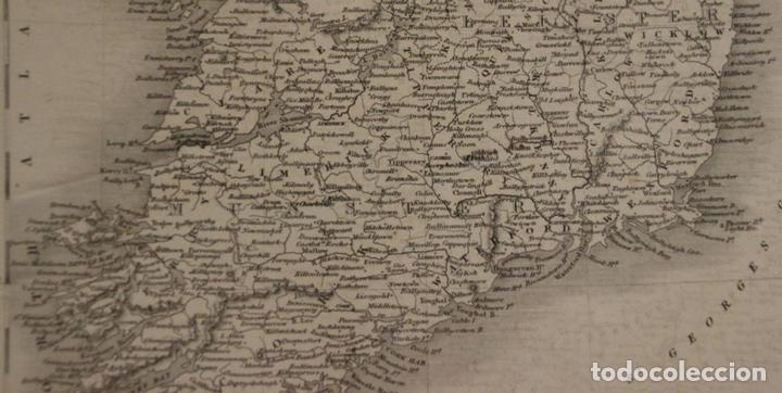 Arte: Mapa de Irlanda, 1837. John Dower - Foto 5