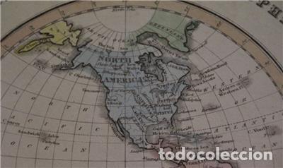 Arte: Mapa de Am&eacute;rica, 1870. Macdonald - Foto 4