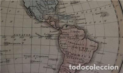Arte: Mapa de Am&eacute;rica, 1870. Macdonald - Foto 5