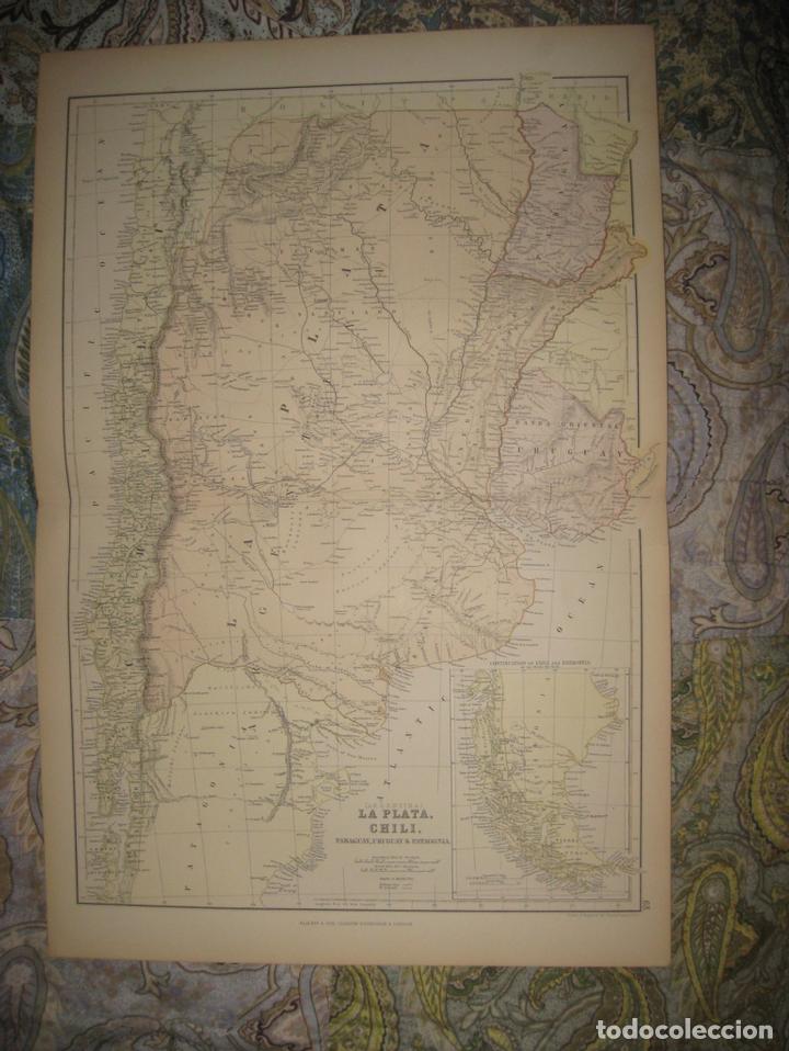 Mapa De Chile Bolivia Argentina 1883 Hal Comprar Cartografia Antigua Hasta S Xix En Todocoleccion 107447943