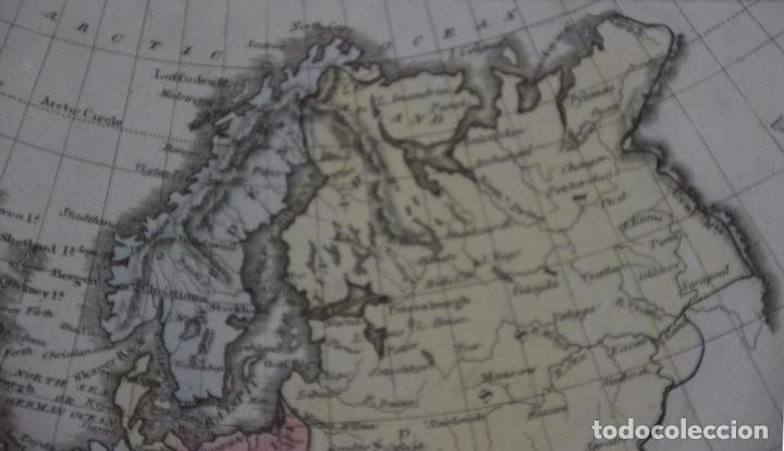 Arte: Mapa de Europa, 1870. MacDonald - Foto 3