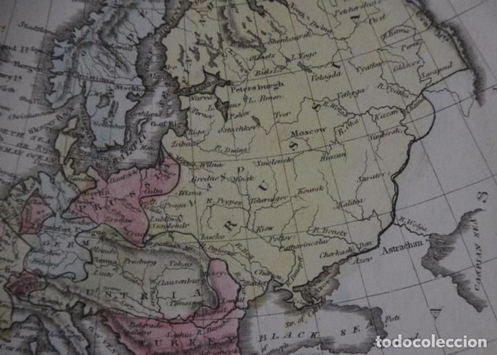 Arte: Mapa de Europa, 1870. MacDonald - Foto 5