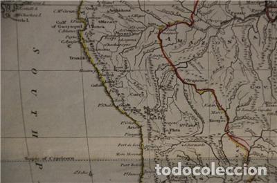 Arte: Mapa de Am&eacute;rica del Sur, 1820. An&oacute;nimo - Foto 5