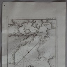 Arte: MAPA DEL PUERTO Y CIUDAD DE VALDIVIA (CHILE, AMÉRICA DEL SUR)), 1764. BELLIN. Lote 122967883