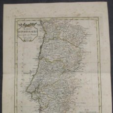 Arte: MAPA DE PORTUGAL, 1788. PAZZINI CARLI. Lote 123343479